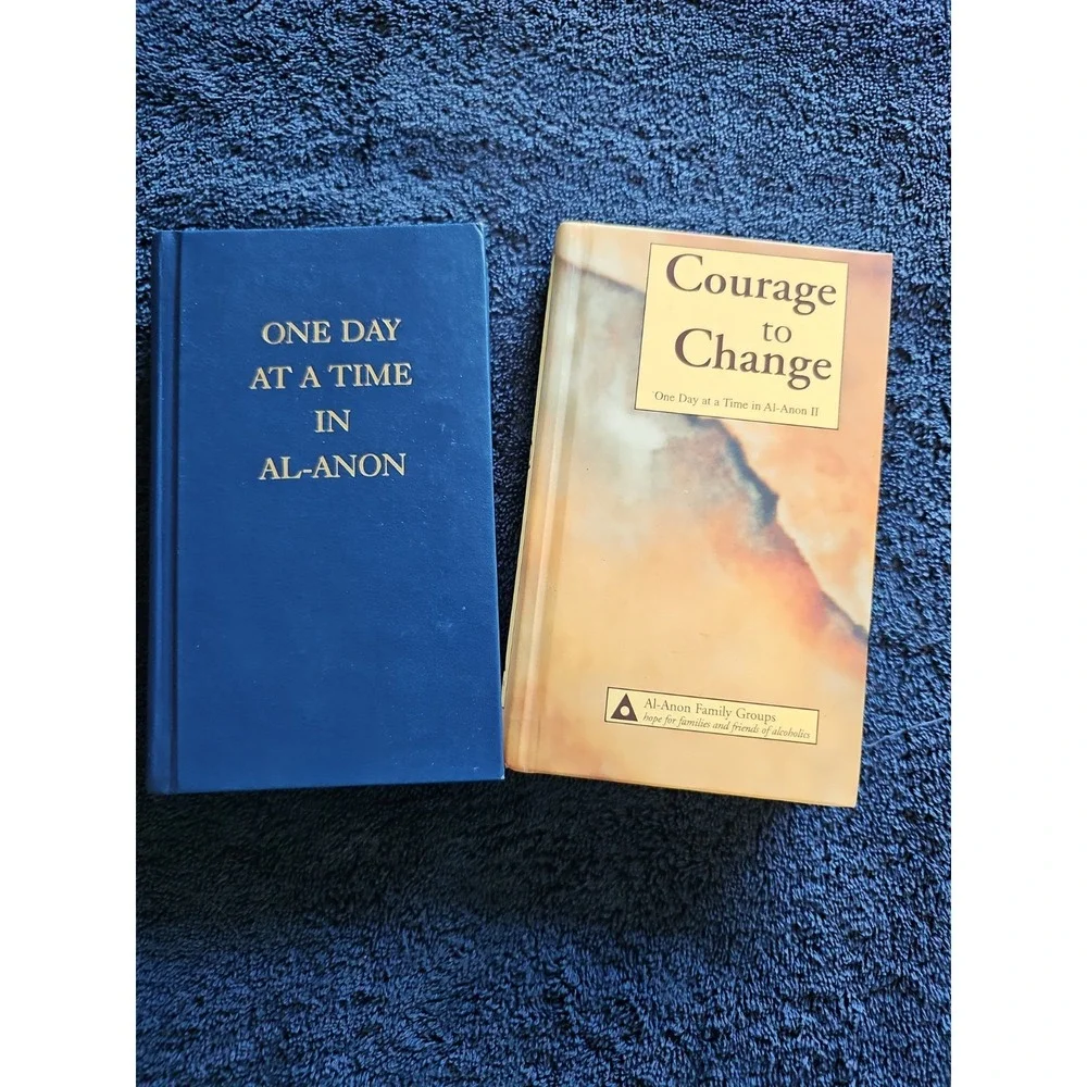 Al-Anon Daily Readers Lot One Day at a Time & Courage to Change Recovery Books